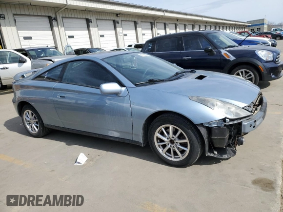 2005 Toyota Celica GT with VIN JTDDR32T050183665, listed as a Copart auction lot 47768325 with 185,935 mi miles and Salvage Title. Bid and sale history available at carsss.com. Image 4.