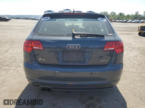 2013 Audi A3 Premium Plus with VIN WAUPEAFM9DA000642, listed as a Copart auction lot 62450875 with 57,220 mi miles and Clean title. Bid and sale history available at DreamBid. Image 6.