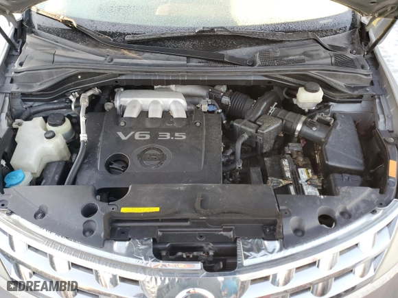 2004 Nissan Murano SL with VIN JN8AZ08W64W340232, listed as a Copart auction lot 88932625 with 124,135 mi miles and Clean Title. Bid and sale history available at carsss.com. Image 12.