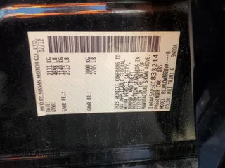 2012 Nissan Maxima S z VIN 1N4AA5AP3CC833214, wystawiony jako Copart lot #57098195 z przebiegiem 121 169 mil mil oraz Szkoda całkowita • Salvage title. Historia ofert i sprzedaży dostępna na DreamBid. Obrazek 12.