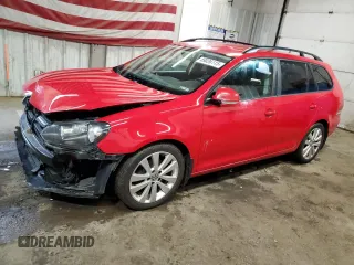 2014 Volkswagen Jetta SportWagen S with VIN 3VWKX7AJ2EM613002, listed as a Copart auction lot 89036115 with 144,669 mi miles and Salvage Title. Bid and sale history available at carsss.com. Image 1.