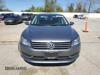 2012 Volkswagen Passat S with VIN 1VWAP7A32CC098725, listed as a Copart auction lot 53339555 with 119,084 mi miles and Salvage title. Bid and sale history available at DreamBid. Image 5.