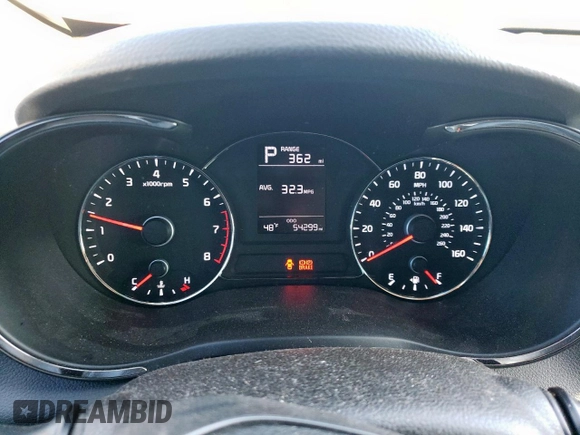 2017 Kia Forte LX with VIN 3KPFK4A73HE016526, listed as a Copart auction lot 47773845 with 54,299 mi miles and Salvage Title. Bid and sale history available at carsss.com. Image 9.