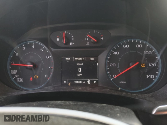 2018 Chevrolet Malibu LT with VIN 1G1ZD5ST4JF242717, listed as a Copart auction lot 51499565 with 194,406 mi miles and Salvage Title. Bid and sale history available at carsss.com. Image 9.