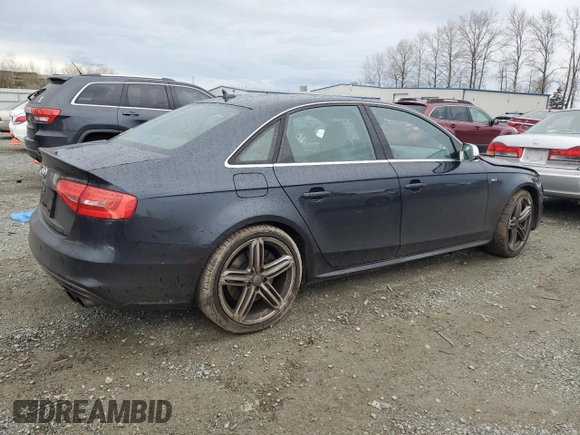 2013 Audi S4 Premium Plus z VIN WAUBGAFL8DA053778, wystawiony jako Copart lot #49816895 z przebiegiem 65 197 mil mil oraz Szkoda całkowita • Salvage title. Historia ofert i sprzedaży dostępna na DreamBid. Obrazek 3.
