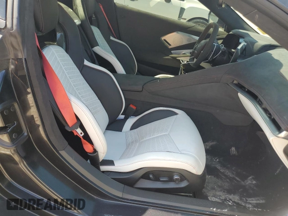 2023 Chevrolet Corvette 3LT with VIN 1G1YC3D47P5500302, listed as a Copart auction lot 62769995 with 768 mi miles and Salvage title. Bid and sale history available at DreamBid. Image 10.