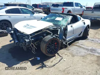 2017 Chevrolet Corvette Z06 3LZ with VIN 1G1YU2D66H5602863, listed as a IAAI auction lot 41645635 with 39,784 mi miles. Bid and sale history available at carsss.com. Image 18.