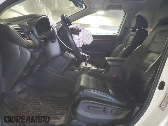 2018 Honda CR-V EX-L with VIN 5J6RW2H87JL017559, listed as a Copart auction lot 46230535 with 121,419 mi miles and Salvage Title. Bid and sale history available at DreamBid. Image 7.