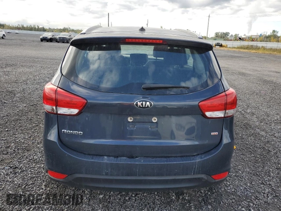 2014 Kia Rondo LX with VIN KNAHT8A33E7059590, listed as a Copart auction lot 73106324 with 168,217 mi miles and Salvage Title. Bid and sale history available at carsss.com. Image 6.