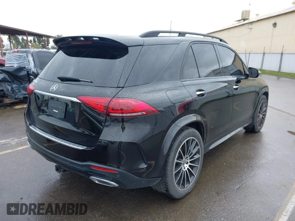 2022 Mercedes-Benz GLE 350 with VIN 4JGFB4JB4NA624585, listed as a IAAI auction lot 41788075 with 34,859 mi miles and . Bid and sale history available at DreamBid. Image 4.