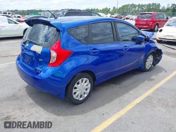 2015 Nissan Note S with VIN 3N1CE2CP5FL399036, listed as a IAAI auction lot 42349765 with 160,837 mi miles and . Bid and sale history available at DreamBid. Image 4.