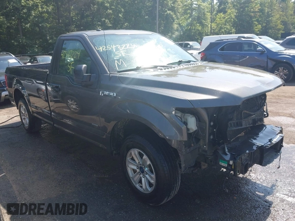 2017 Ford F-150 XL with VIN 1FTMF1CP0HKD67320, listed as a IAAI auction lot 42543224 with 143,913 mi miles and . Bid and sale history available at DreamBid. Image 1.