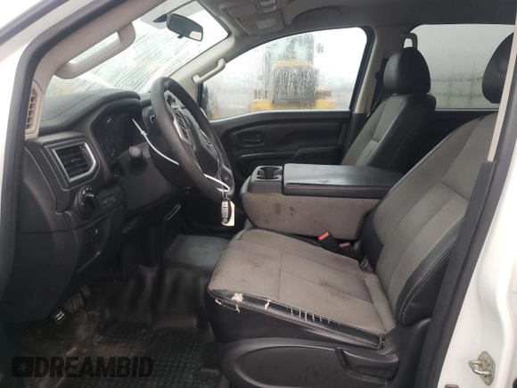 2017 Nissan Titan S with VIN 1N6AA1EJ9HN506253, listed as a Copart auction lot 85048914 with 256,158 mi miles and Salvage Title. Bid and sale history available at carsss.com. Image 7.