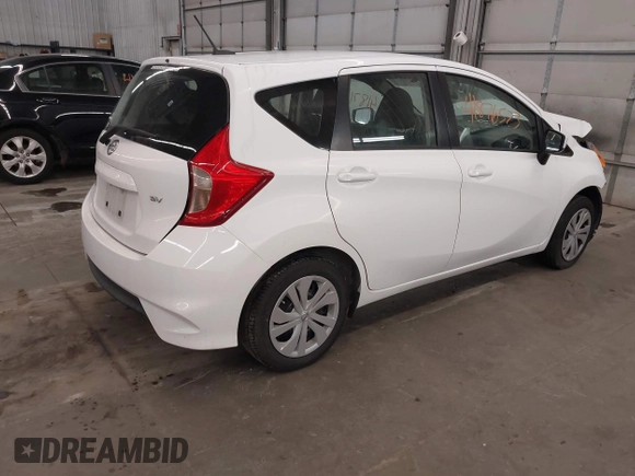 2018 Nissan Note SV with VIN 3N1CE2CP6JL361596, listed as a IAAI auction lot 41876573 with 95,307 mi miles and . Bid and sale history available at DreamBid. Image 4.