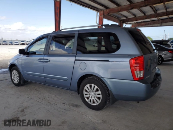 2012 Kia Sedona LX with VIN KNDMG4C71C6498238, listed as a Copart auction lot 51248105 with 197,234 mi miles and Clean Title. Bid and sale history available at carsss.com. Image 2.