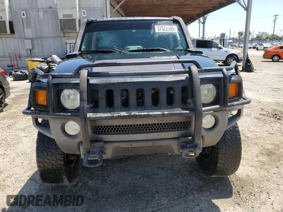 2006 Hummer H3 z VIN 5GTDN136368218428, wystawiony jako Copart lot #57522885 z przebiegiem 156 776 mil mil oraz Tytuł czysty. Historia ofert i sprzedaży dostępna na DreamBid. Obrazek 5.