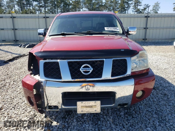 2006 Nissan Titan SE z VIN 1N6BA06A76N560001, wystawiony jako Copart lot #48565925 z przebiegiem 154 696 mil mil oraz Szkoda całkowita • Salvage title. Historia ofert i sprzedaży dostępna na DreamBid. Obrazek 5.