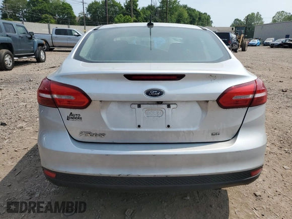 2017 Ford Focus SE with VIN 1FADP3F23HL304625, listed as a Copart auction lot 59760065 with 87,130 mi miles and Salvage title. Bid and sale history available at DreamBid. Image 6.