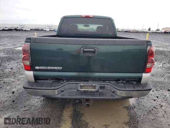 2006 Chevrolet Silverado 1500 LT2 with VIN 1GCEK19B16Z175582, listed as a Copart auction lot 54576735 with 282,876 mi miles and Salvage Title. Bid and sale history available at carsss.com. Image 6.