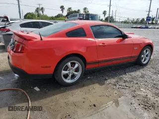 2012 Ford Mustang GT Premium with VIN 1ZVBP8CF0C5231732, listed as a Copart auction lot 54009665 with Not Provided miles and Salvage Title. Bid and sale history available at DreamBid. Image 3.