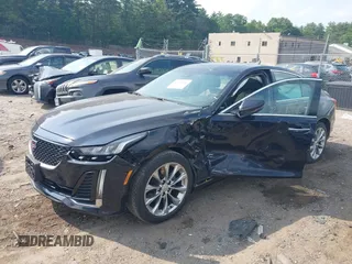 2021 Cadillac CT5 Premium Luxury with VIN 1G6DT5RK5M0116734, listed as a IAAI auction lot 42475009 with 37,942 mi miles and . Bid and sale history available at DreamBid. Image 2.