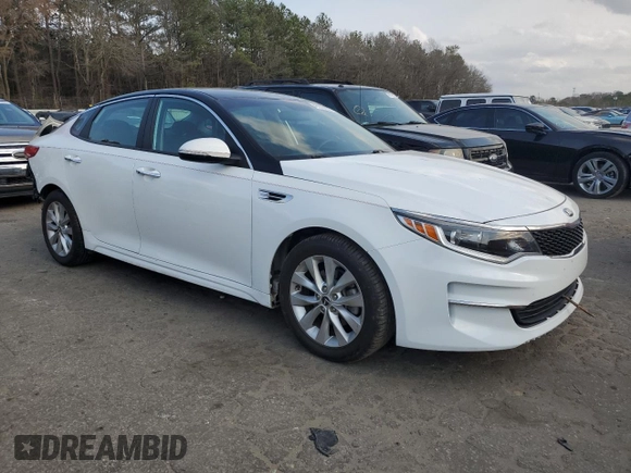 2016 Kia Optima LX with VIN 5XXGT4L3XGG071430, listed as a Copart auction lot 47876865 with 126,415 mi miles and Salvage Title. Bid and sale history available at carsss.com. Image 4.