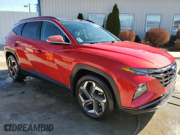 2022 Hyundai Tucson Limited with VIN 5NMJE3AE5NH084308, listed as a Copart auction lot 50065535 with 14,138 mi miles and Salvage Title. Bid and sale history available at carsss.com. Image 4.