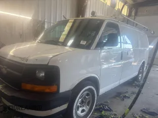 2008 Chevrolet Express Cargo z VIN 1GCFG15X081227437, wystawiony jako IAAI lot #42521022 z przebiegiem 81 379 mil mil oraz . Historia ofert i sprzedaży dostępna na DreamBid. Obrazek 18.