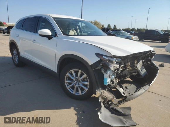 2017 Mazda CX-9 Sport with VIN JM3TCABY0H0135334, listed as a Copart auction lot 76350954 with 108,693 mi miles and Salvage Title. Bid and sale history available at DreamBid. Image 4.