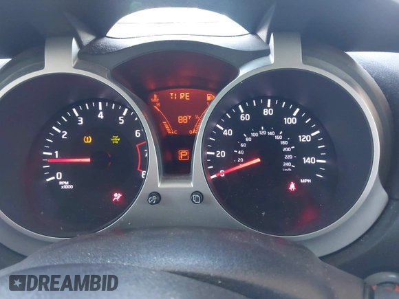 2013 Nissan Juke SV with VIN JN8AF5MV3DT209084, listed as a IAAI auction lot 42025042 with 1 mi miles. Bid and sale history available at carsss.com. Image 15.