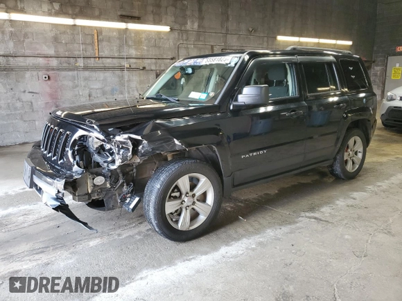 2014 Jeep Patriot Latitude with VIN 1C4NJPFB0ED890696, listed as a Copart auction lot 55581825 with 70,030 mi miles and Salvage title. Bid and sale history available at DreamBid. Image 1.