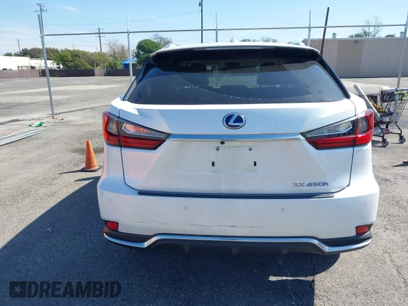 2021 Lexus RX with VIN 2T2HGMDAXMC059802, listed as a IAAI auction lot 41861911 with 31,791 mi miles. Bid and sale history available at carsss.com. Image 16.