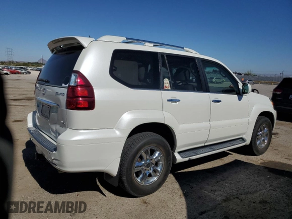2008 Lexus GX 470 z VIN JTJBT20X480158763, wystawiony jako Copart lot #57632255 z przebiegiem 138 303 mil mil oraz Szkoda całkowita • Salvage title. Historia ofert i sprzedaży dostępna na DreamBid. Obrazek 3.
