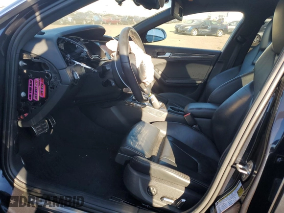 2013 Audi S4 Premium Plus with VIN WAUBGAFL1DA157013, listed as a Copart auction lot 80923914 with 91,221 mi miles and Salvage Title. Bid and sale history available at DreamBid. Image 7.