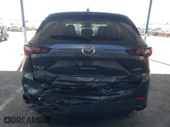 2022 Mazda CX-5 2.5 S Premium Package with VIN JM3KFBDM5N0602570, listed as a Copart auction lot 50441125 with 25,199 mi miles and Salvage Title. Bid and sale history available at carsss.com. Image 6.