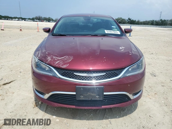 2015 Chrysler 200 Limited z VIN 1C3CCCAB6FN651994, wystawiony jako Copart lot #55987865 z przebiegiem 24 402 mil mil oraz Szkoda całkowita • Salvage title. Historia ofert i sprzedaży dostępna na DreamBid. Obrazek 5.