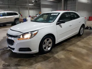 2015 Chevrolet Malibu LS with VIN 1G11A5SL5FU145616, listed as a Copart auction lot 52301135 with 165,372 mi miles and Salvage Title. Bid and sale history available at carsss.com. Image 1.