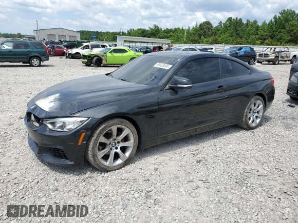 2014 BMW 4 Series 428i xDrive with VIN WBA3N5C56EK196764, listed as a Copart auction lot 59433494 with 114,179 mi miles and . Bid and sale history available at DreamBid. Image 1.