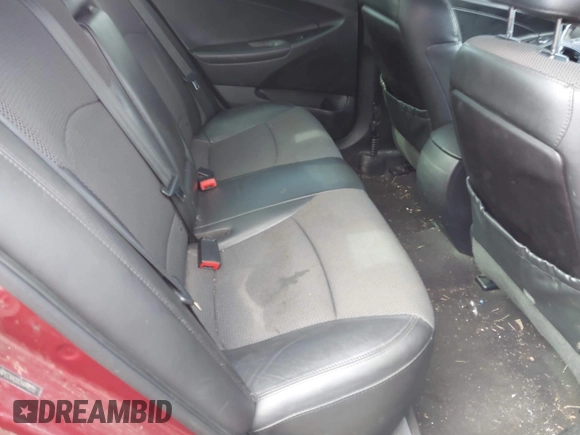 2012 Hyundai Sonata 2.4L Limited PZEV with VIN 5NPEC4AC0CH444533, listed as a IAAI auction lot 42065047 with 162,624 mi miles. Bid and sale history available at carsss.com. Image 8.