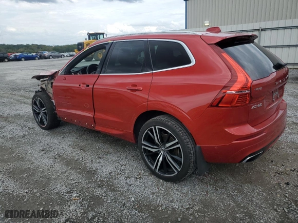 2019 Volvo XC60 R-Design with VIN LYV102RM9KB214285, listed as a Copart auction lot 71754384 with 50,554 mi miles and Salvage Title. Bid and sale history available at carsss.com. Image 2.