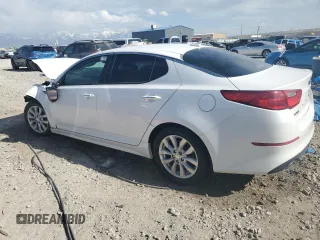 2014 Kia Optima EX with VIN 5XXGN4A77EG300577, listed as a Copart auction lot 52990645 with Not Provided miles and Salvage Title. Bid and sale history available at carsss.com. Image 2.