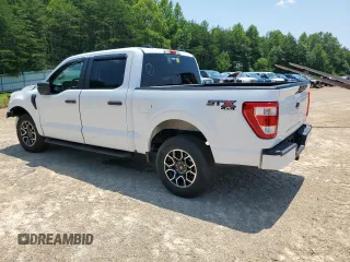 2022 Ford F-150 XL with VIN 1FTFW1E82NFB79062, listed as a Copart auction lot 61136015 with 37,849 mi miles and Salvage title. Bid and sale history available at DreamBid. Image 2.