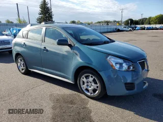 2009 Pontiac Vibe with VIN 5Y2SM67099Z444332, listed as a Copart auction lot 72254534 with 134,693 mi miles and Salvage Title. Bid and sale history available at carsss.com. Image 4.