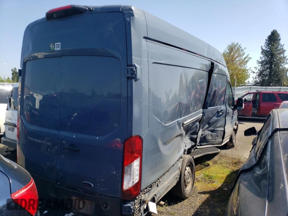 2020 Ford Transit Cargo with VIN 1FTBR3X85LKA18644, listed as a Copart auction lot 89212555 with 74,398 mi miles and Salvage Title. Bid and sale history available at carsss.com. Image 3.