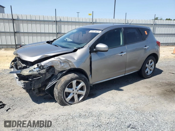 2009 Nissan Murano S with VIN JN8AZ18U49W025960, listed as a Copart auction lot 70574074 with 18,888 mi miles and Salvage Title. Bid and sale history available at carsss.com. Image 1.