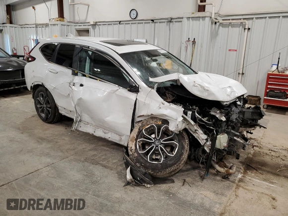 2021 Honda CR-V EX with VIN 5J6RW2H54MA015502, listed as a Copart auction lot 45922085 with Not Provided miles and Non Repairable. Bid and sale history available at carsss.com. Image 4.
