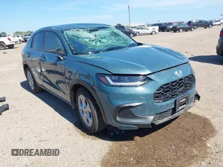 2024 Honda HR-V LX with VIN 3CZRZ1H35RM734591, listed as a IAAI auction lot 42239125 with 27,961 mi miles and . Bid and sale history available at DreamBid. Image 1.