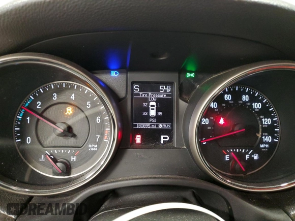 2011 Jeep Grand Cherokee Laredo z VIN 1J4RR4GGXBC609891, wystawiony jako Copart lot #52089645 z przebiegiem 180 895 mil mil oraz Szkoda całkowita • Salvage title. Historia ofert i sprzedaży dostępna na DreamBid. Obrazek 9.
