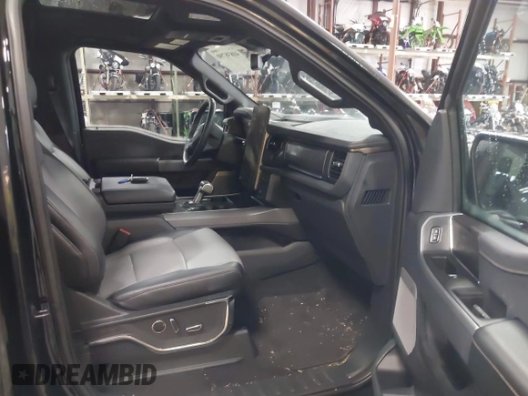 2023 Ford F-150 Lightning Pro with VIN 1FTVW1EV5PWG59228, listed as a IAAI auction lot 40838790 with Not Provided miles and . Bid and sale history available at DreamBid. Image 5.