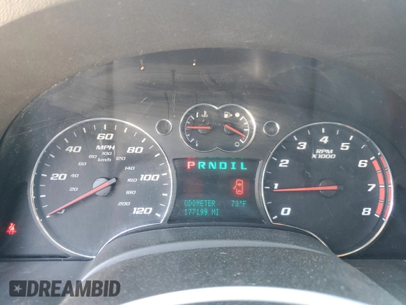 2007 Chevrolet Equinox LT with VIN 2CNDL63F976093951, listed as a Copart auction lot 50358675 with 177,199 mi miles and Salvage Title. Bid and sale history available at carsss.com. Image 9.